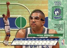 Load image into Gallery viewer, 1992-93 Fleer Ultra Felton Spencer #112 Minnesota Timberwolves
