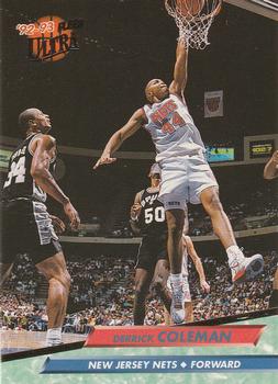 1992-93 Fleer Ultra Derrick Coleman #117 New Jersey Nets