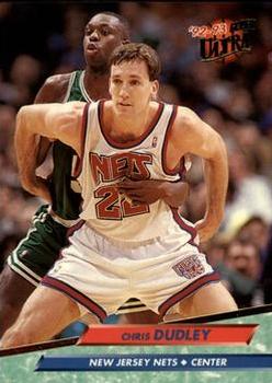 1992-93 Fleer Ultra Chris Dudley #118 New Jersey Nets