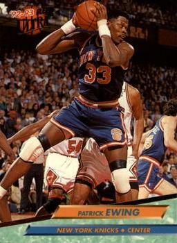 1992-93 Fleer Ultra Patrick Ewing #122 New York Knicks