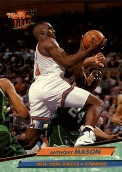 1992-93 Fleer Ultra Anthony Mason #123 New York Knicks