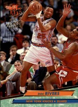 1992-93 Fleer Ultra Doc Rivers #125 New York Knicks