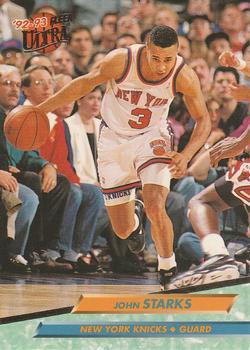 1992-93 Fleer Ultra John Starks #127 New York Knicks