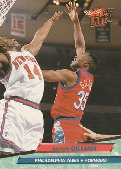 1992-93 Fleer Ultra Armon Gilliam #138 Philadelphia 76ers