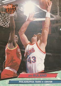 1992-93 Fleer Ultra Jeff Ruland #140 Philadelphia 76ers