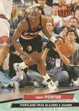 Load image into Gallery viewer, 1992-93 Fleer Ultra Terry Porter #153 Portland Trail Blazers
