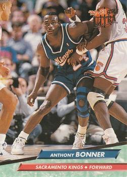 1992-93 Fleer Ultra Anthony Bonner #156 Sacramento Kings