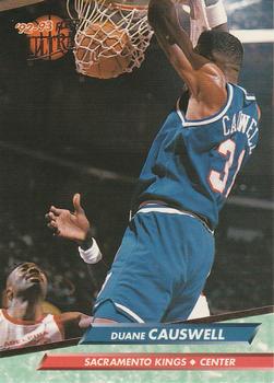 1992-93 Fleer Ultra Duane Causwell #157 Sacramento Kings