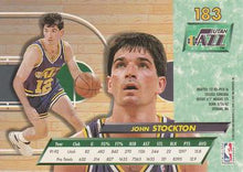 Load image into Gallery viewer, 1992-93 Fleer Ultra John Stockton #183 Utah Jazz
