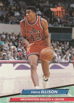 1992-93 Fleer Ultra Pervis Ellison #186 Washington Bullets