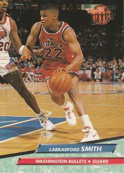 1992-93 Fleer Ultra LaBradford Smith #190 Washington Bullets