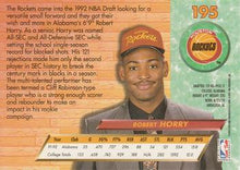 Load image into Gallery viewer, 1992-93 Fleer Ultra Robert Horry DPK, RC #195 Houston Rockets
