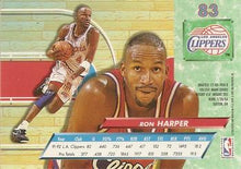 Load image into Gallery viewer, 1992-93 Fleer Ultra Ron Harper #83 Los Angeles Clippers

