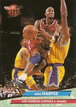 1992-93 Fleer Ultra Ron Harper #83 Los Angeles Clippers