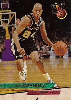 1993-94 Fleer Ultra Lloyd Daniels #169 San Antonio Spurs