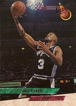 1993-94 Fleer Ultra Dale Ellis #171 San Antonio Spurs