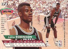 Load image into Gallery viewer, 1993-94 Fleer Ultra David Robinson #174 San Antonio Spurs
