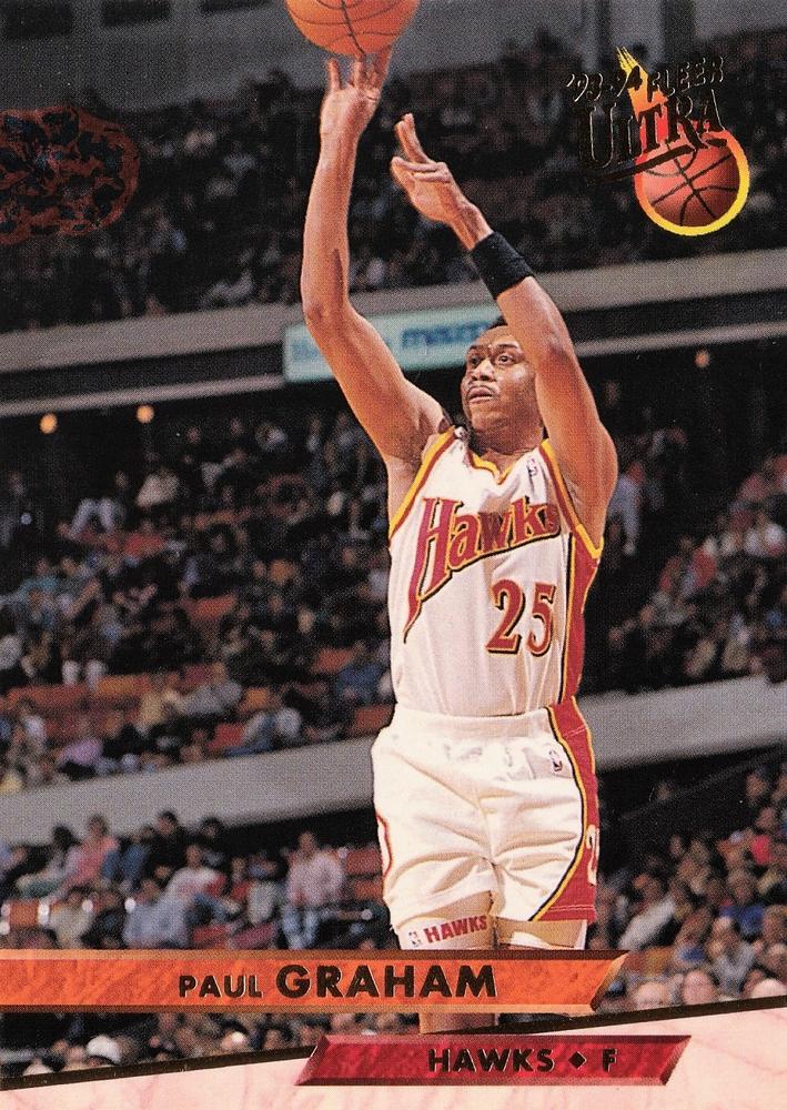 1993-94 Fleer Ultra Paul Graham #5 Atlanta Hawks | The Northwest ...