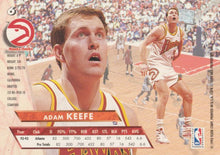Load image into Gallery viewer, 1993-94 Fleer Ultra Adam Keefe #6 Atlanta Hawks
