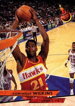 1993-94 Fleer Ultra Dominique Wilkins #7 Atlanta Hawks