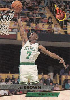 1993-94 Fleer Ultra Dee Brown #10 Boston Celtics