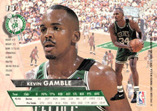 Load image into Gallery viewer, 1993-94 Fleer Ultra Kevin Gamble #13 Boston Celtics
