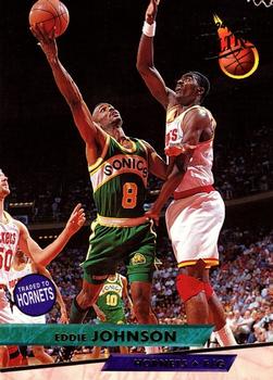 1993-94 Fleer Ultra Eddie Johnson #21 Charlotte Hornets