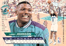 Load image into Gallery viewer, 1993-94 Fleer Ultra Larry Johnson #22 Charlotte Hornets
