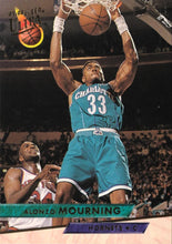 Load image into Gallery viewer, 1993-94 Fleer Ultra Alonzo Mourning #23 Charlotte Hornets

