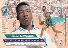 Load image into Gallery viewer, 1993-94 Fleer Ultra Johnny Newman #24 Charlotte Hornets
