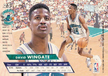 Load image into Gallery viewer, 1993-94 Fleer Ultra David Wingate #25 Charlotte Hornets
