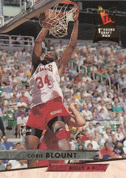 1993-94 Fleer Ultra Corie Blount DPK,RC #27 Chicago Bulls