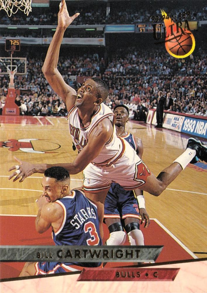 1993-94 Fleer Ultra Bill Cartwright #28 Chicago Bulls