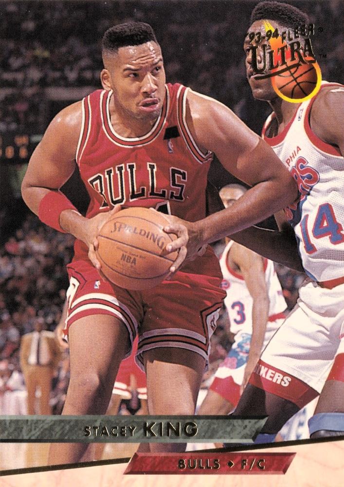 1993-94 Fleer Ultra Stacey King #31 Chicago Bulls