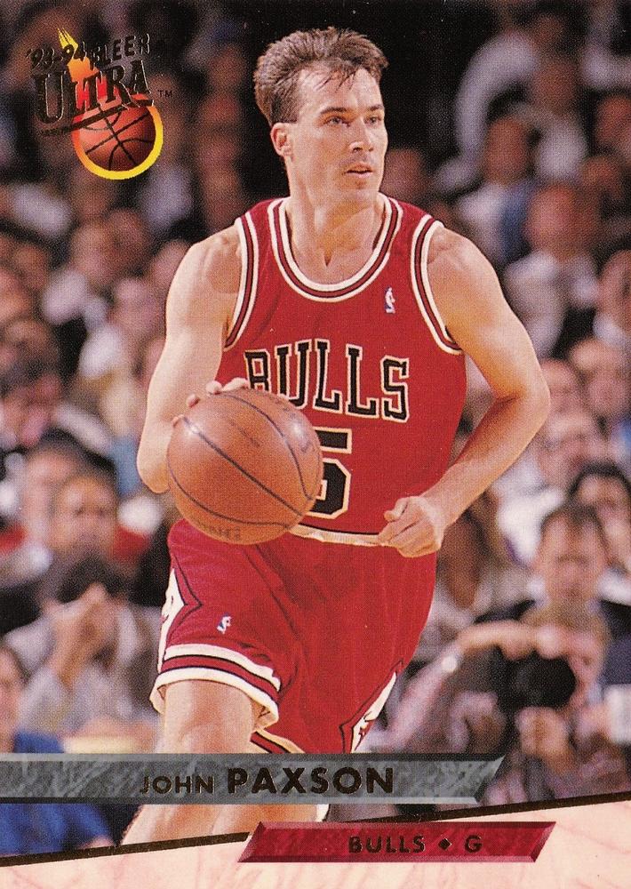 1993-94 Fleer Ultra John Paxson #32 Chicago Bulls