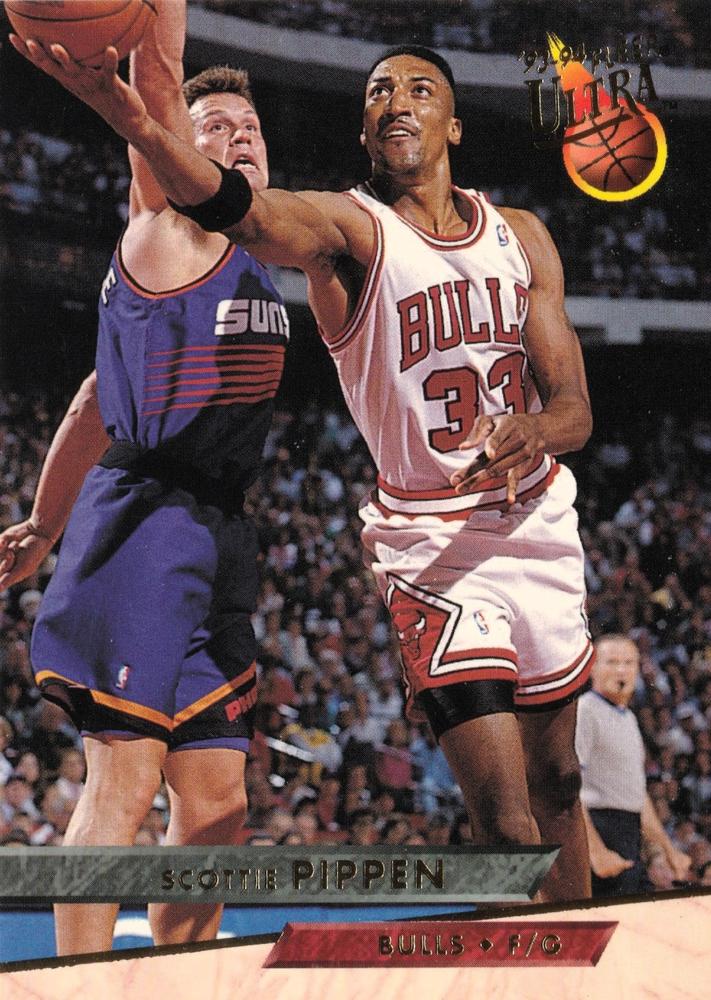 1993-94 Fleer Ultra Scottie Pippen #34 Chicago Bulls