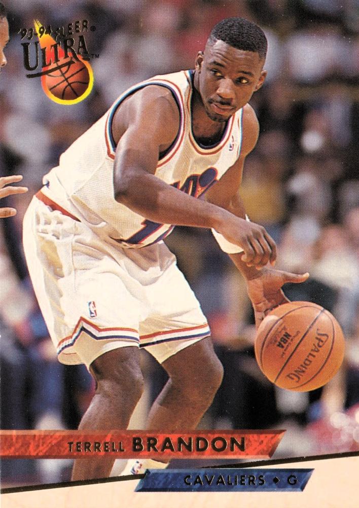 1993-94 Fleer Ultra Terrell Brandon #35 Cleveland Cavaliers