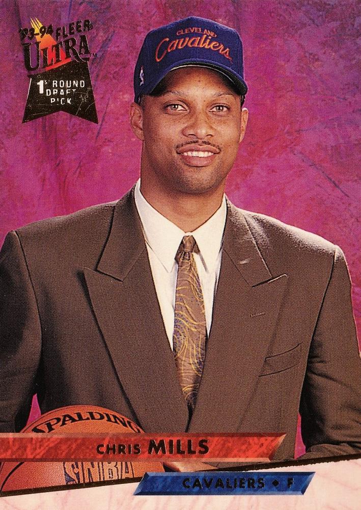 1993-94 Fleer Ultra Chris Mills DPK,RC #38 Cleveland Cavaliers