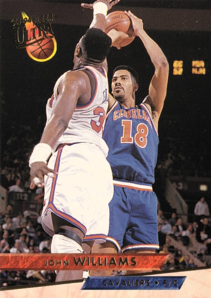 1993-94 Fleer Ultra John Williams #42 Cleveland Cavaliers