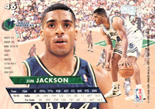 Load image into Gallery viewer, 1993-94 Fleer Ultra Jim Jackson #46 Dallas Mavericks
