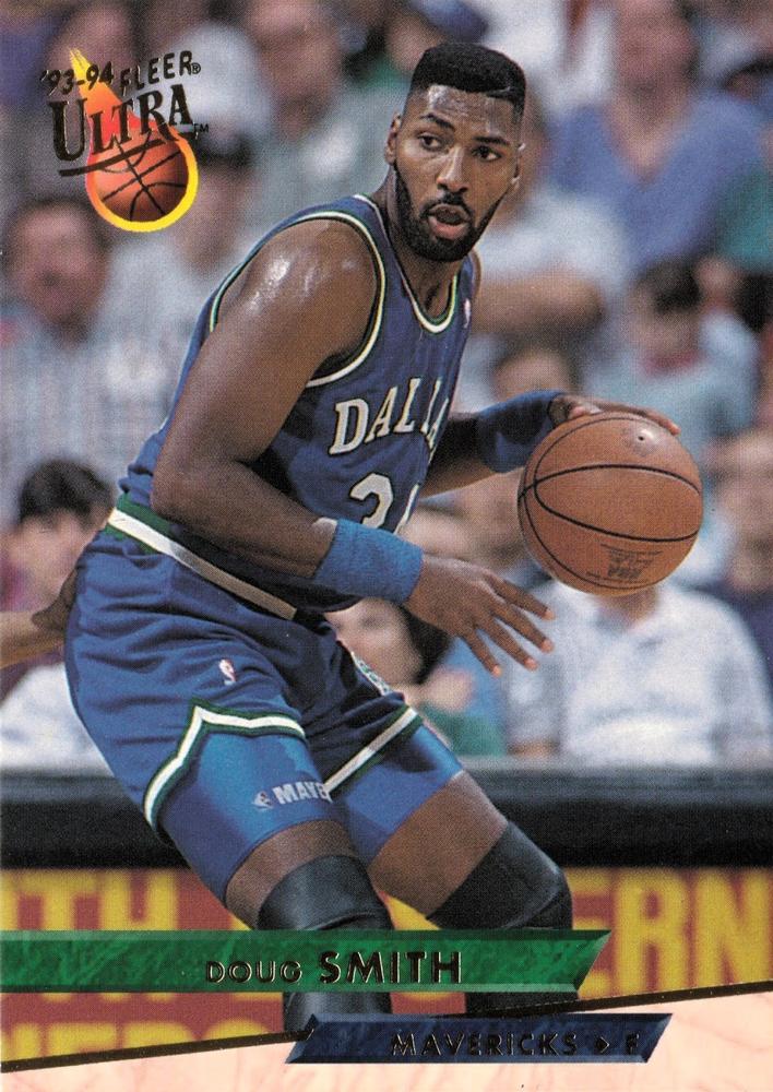 1993-94 Fleer Ultra Doug Smith #48 Dallas Mavericks
