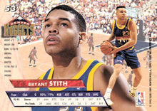 Load image into Gallery viewer, 1993-94 Fleer Ultra Bryant Stith #53 Denver Nuggets
