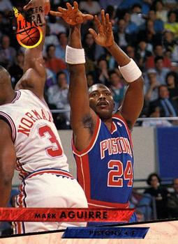 1993-94 Fleer Ultra Mark Aguirre #55 Detroit Pistons