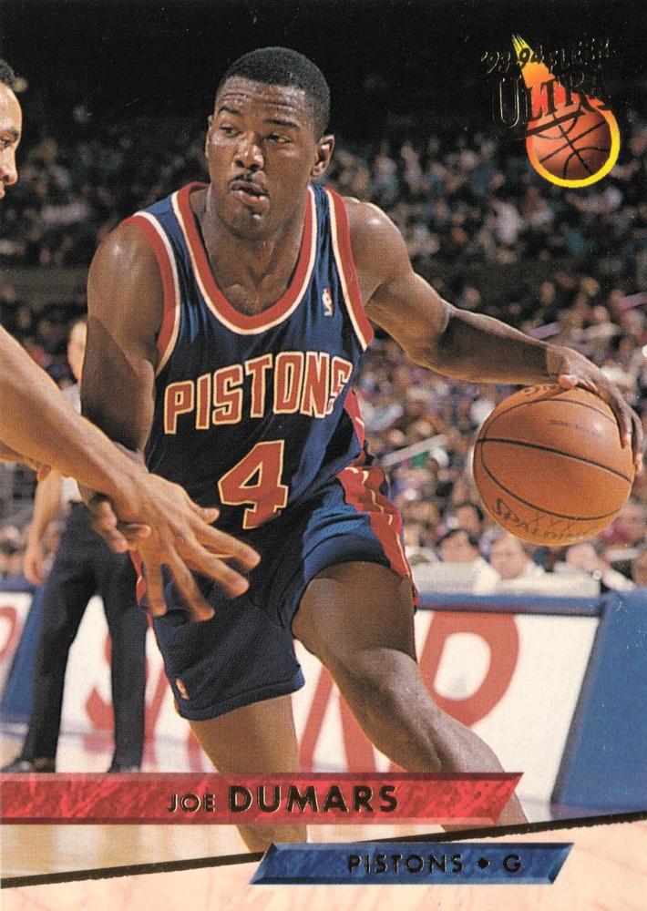 1993-94 Fleer Ultra Joe Dumars #56 Detroit Pistons