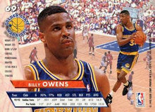 Load image into Gallery viewer, 1993-94 Fleer Ultra Billy Owens #69 Golden State Warriors
