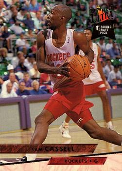 1993-94 Fleer Ultra Sam Cassell DPK,RC #72 Houston Rockets