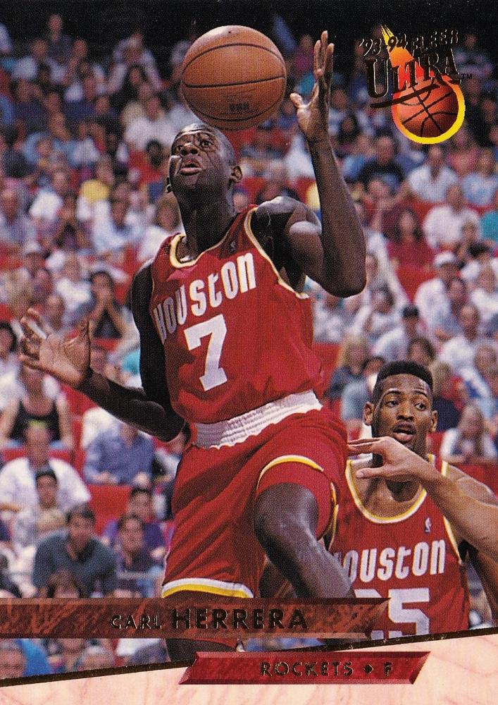 1993-94 Fleer Ultra Carl Herrera #73 Houston Rockets