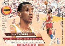 Load image into Gallery viewer, 1993-94 Fleer Ultra Otis Thorpe #78 Houston Rockets
