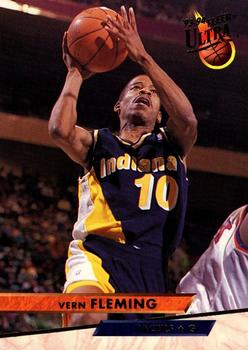 1993-94 Fleer Ultra Vern Fleming #80 Indiana Pacers