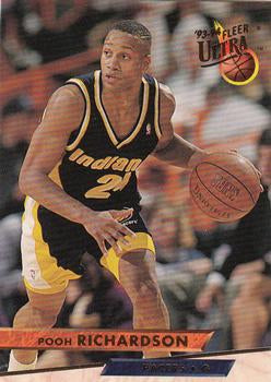 1993-94 Fleer Ultra Pooh Richardson #83 Indiana Pacers